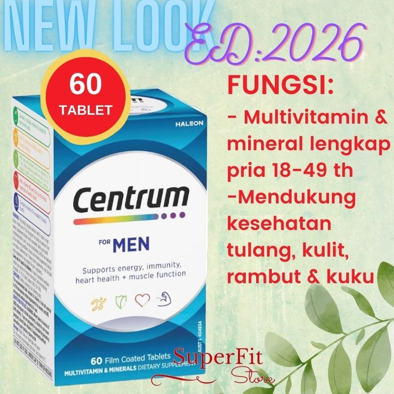 Centrum for Men - 60 Tablet / Multivitamin