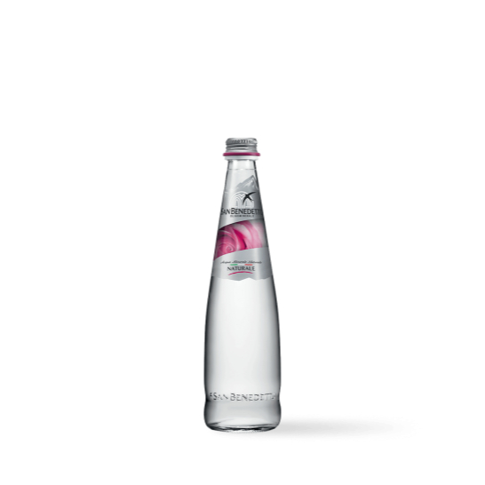 

pekanbaru / san benedetto naturale water glass 500ml / kemasan botol kaca / air minum
