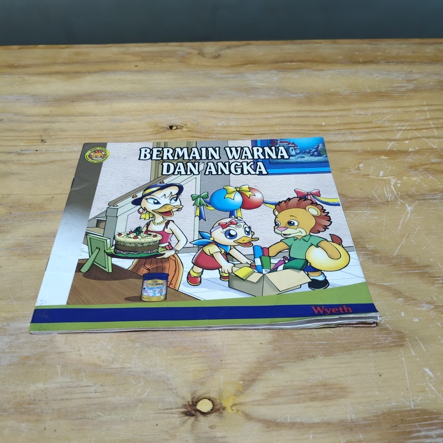 Buku Bermain Warna dan Angka Wyeth