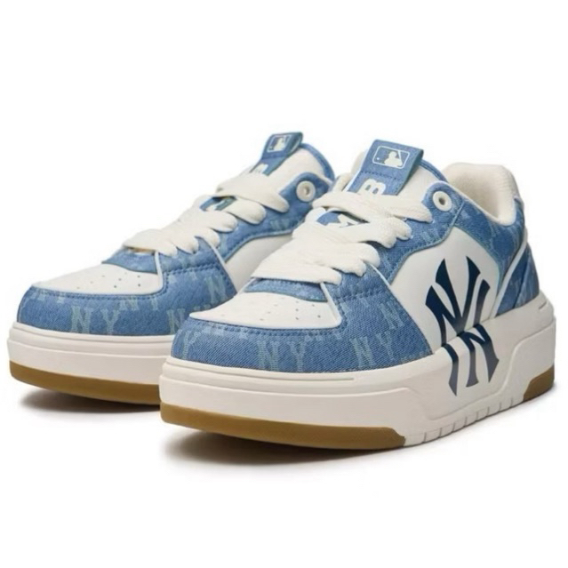 Sepatu Casual Sneakers MLB YN Chunky Liner Denim