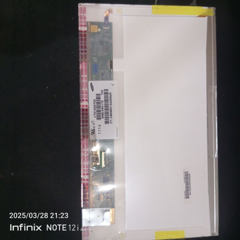 Layar Led 30pin Tebal nominus normal