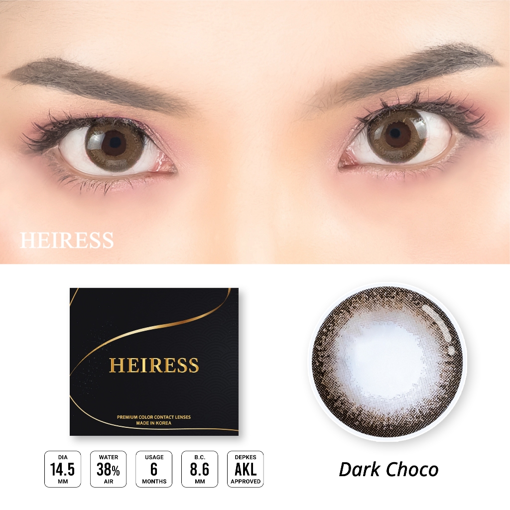 Softlens HEIRESS Korea Dia 14.50 MM / Softlen Heiress Natural Eyes Soflens