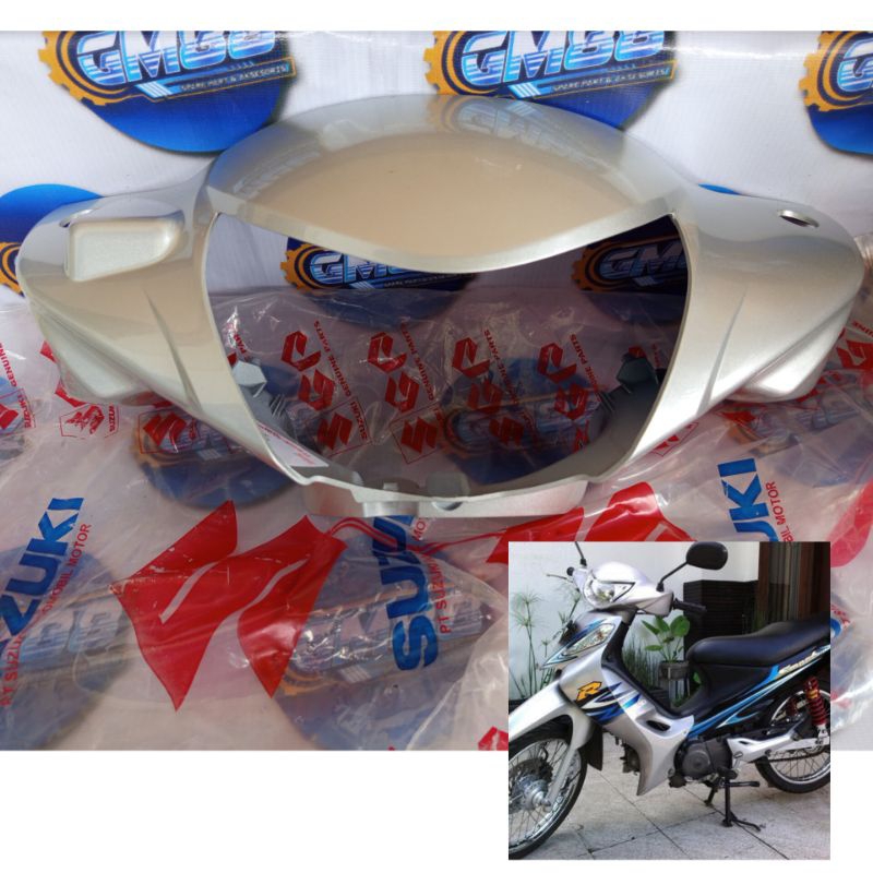 BATOK DEPAN SMASH NEW 110 ( SILVER) ORIGINAL SGP