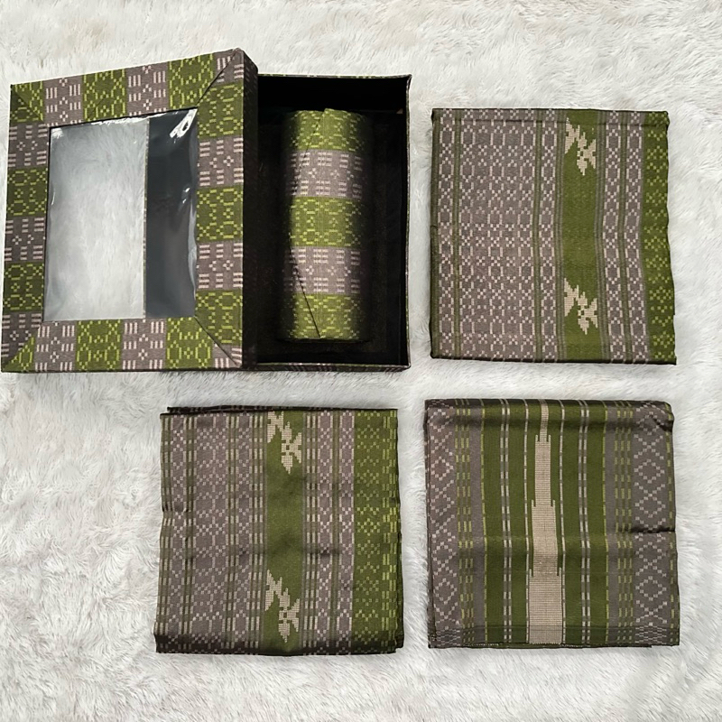 Kain Tenun Sarimbit/Couple Sutra Khas Bugis  “Limited Edition”