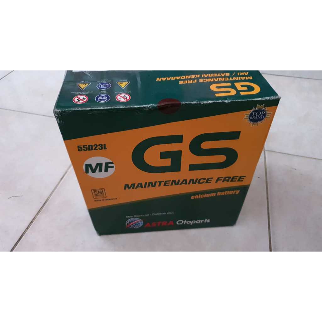 Aki Kering GS ASTRA MF 55D23L (60 Ampere)