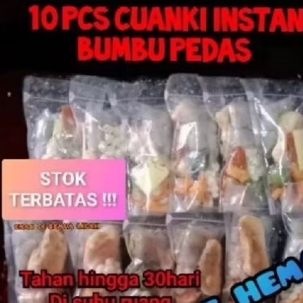 

[paket murah] 10pcs cuanki instan gurih nagih