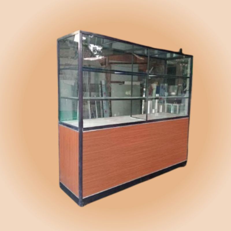 Etalase rumah makan padang