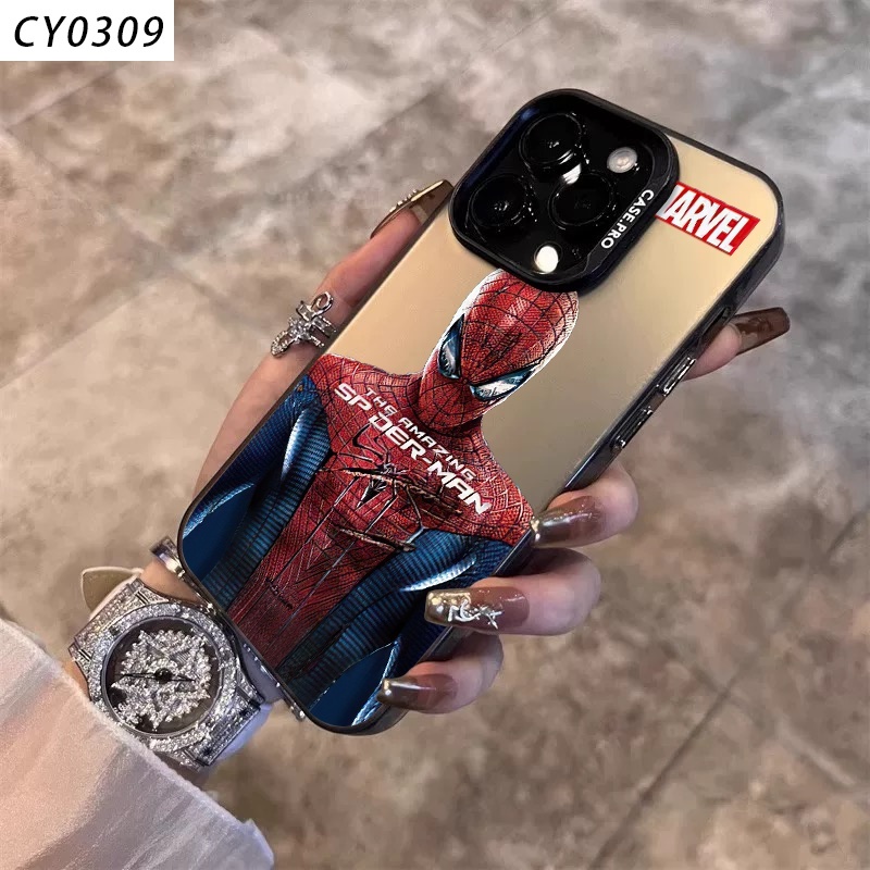Case Keren Motif Spiderman For VIVO Y71 VIVO Y81 VIVO Y83 VIVO Y91 VIVO Y93 VIVO Y95 VIVO Y91C Y1S