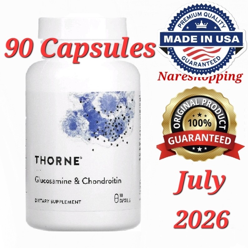 ThorneResearch Glucosamine & Chondroitin, 90 Capsules Joint Function