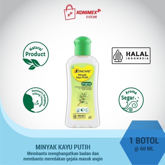 Konicare Minyak Kayu Putih Original 60ML / Konicare Minyak Kayu Putih 60ml