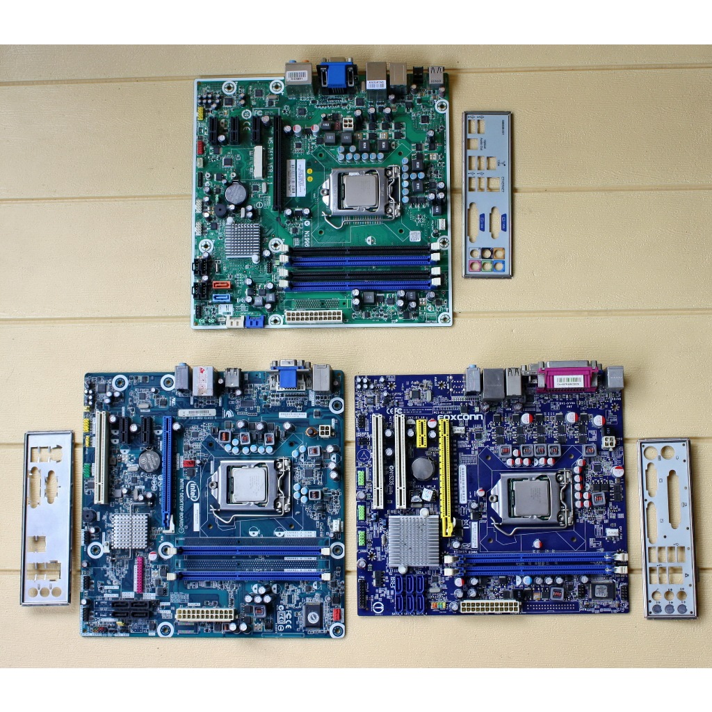PAKET CORE I3 MOBO INTEL HP FOXCONN H55 SOKET 1156 + CORE I3 540 LANCAR JAYA MURMER ABIS