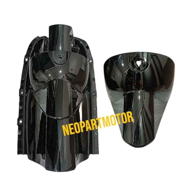 cover inner legsil kontak honda scoopy karbu old hitam 2010-2012