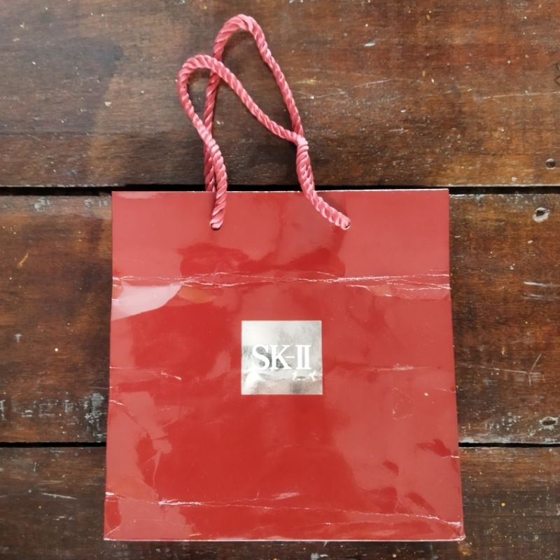 

Kantong Tas Belanja Shopping Tote Paper Bag Original SK II