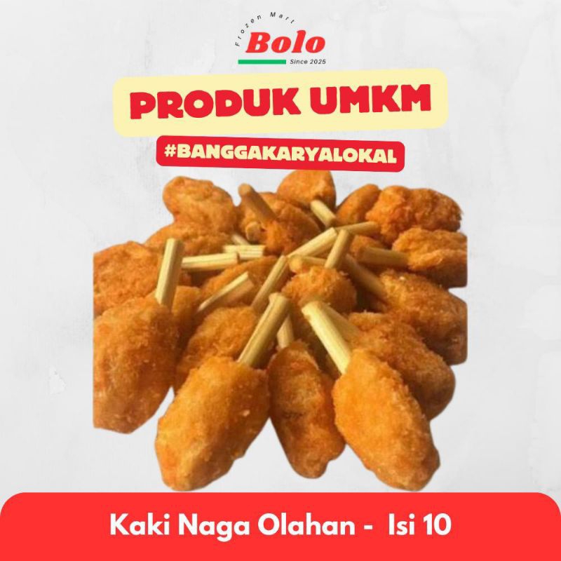 

Kaki Naga Enak isi 10pcs