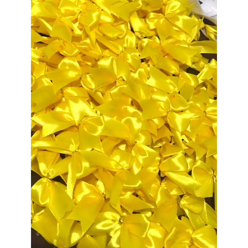 

10pcs PITA satin souvenir 2cm pita tempel siap pakai