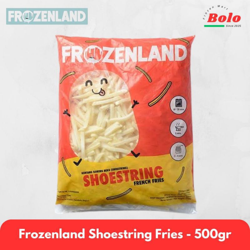 

Frozenland Kentang Goreng Shoestring 500gr