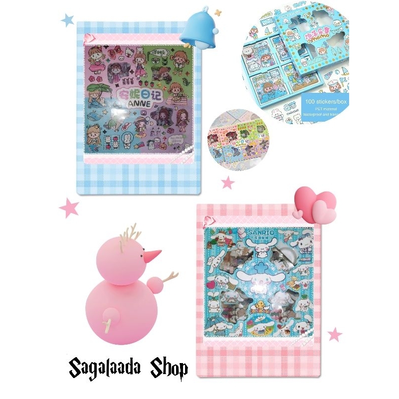 

100 Lembar Stiker Viral || Stiker Lucu Murah || Stiker Box Unik