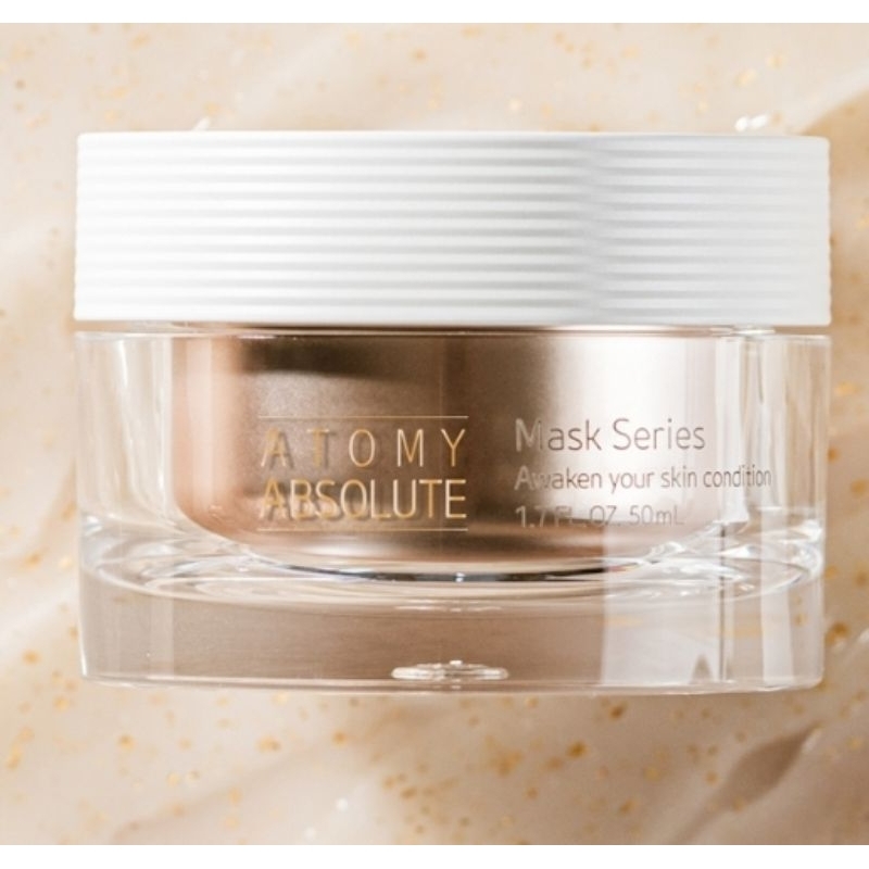Gold 24k mask wajah korea