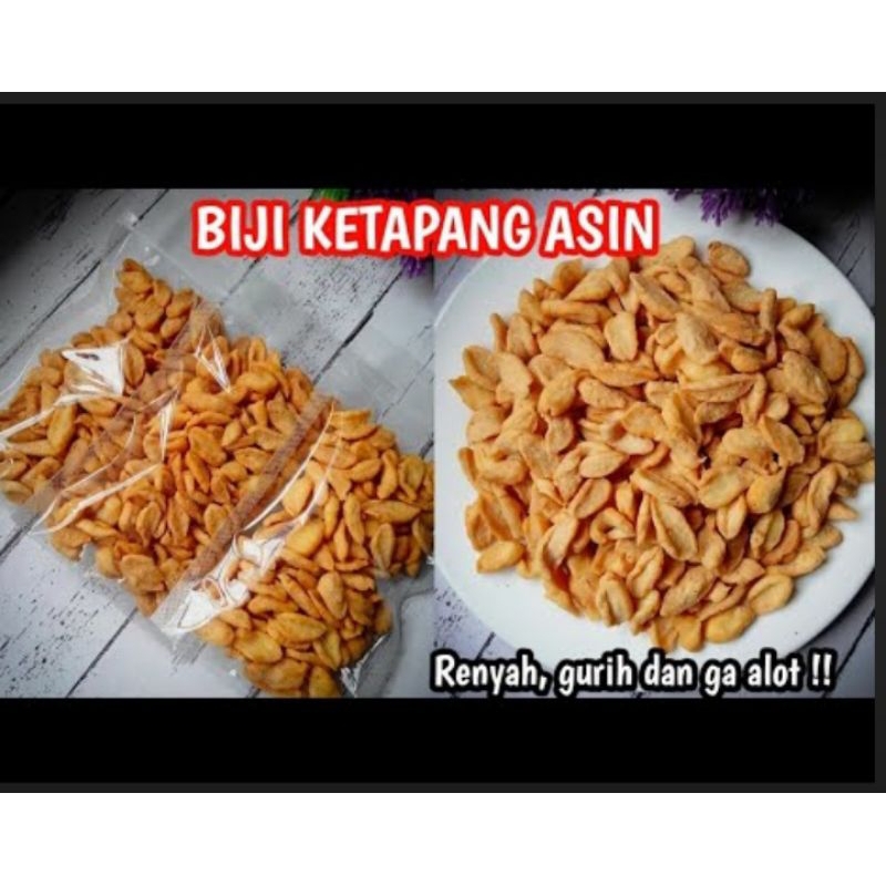 

biji ketapang asin gurih renyah kemasan 250gr