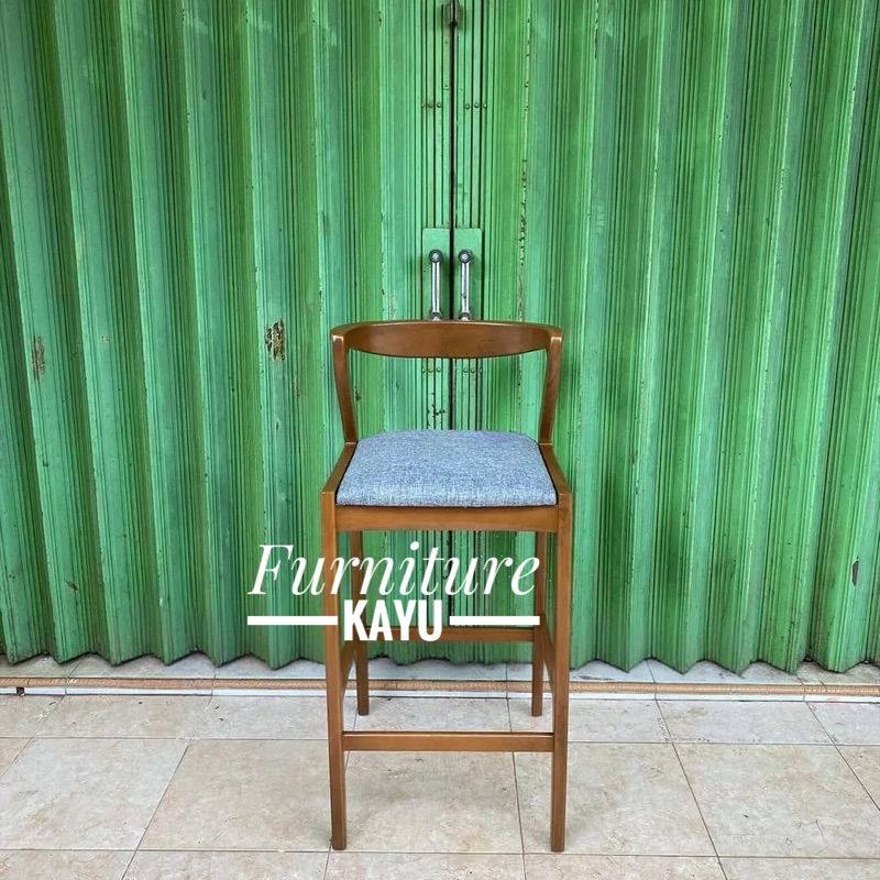kursi bar kayu jati, kursi bar cafe kayu jati, kursi cafe kayu jati, kursi bar restoran