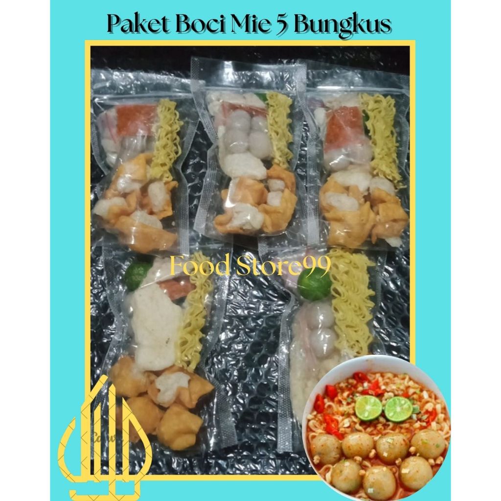 

Paket Boci Mie 5 Bungkus