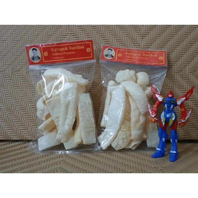 

Krupuk RAMBAK SAPI Cap GUANGXU Berat 100g