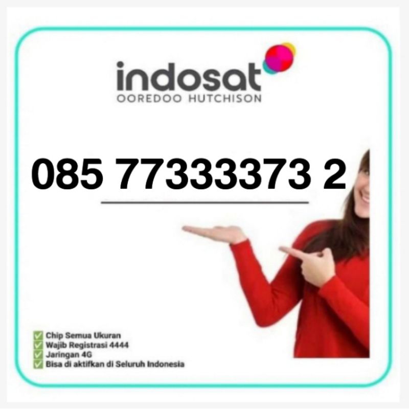 nomer cantik IM3 angka rapi top banget