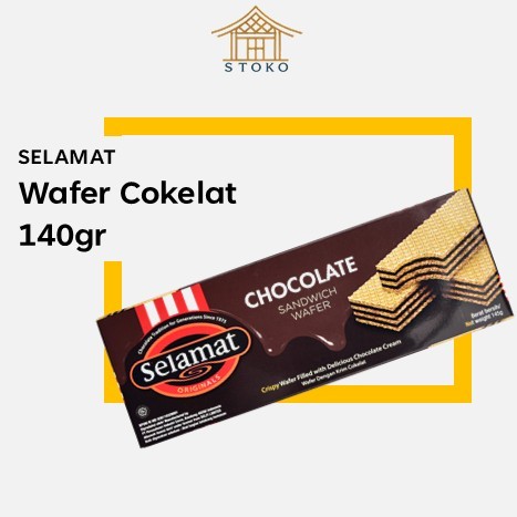 

Selamat Wafer Cokelat Box– Wafer Renyah dengan Krim Cokelat Lezat