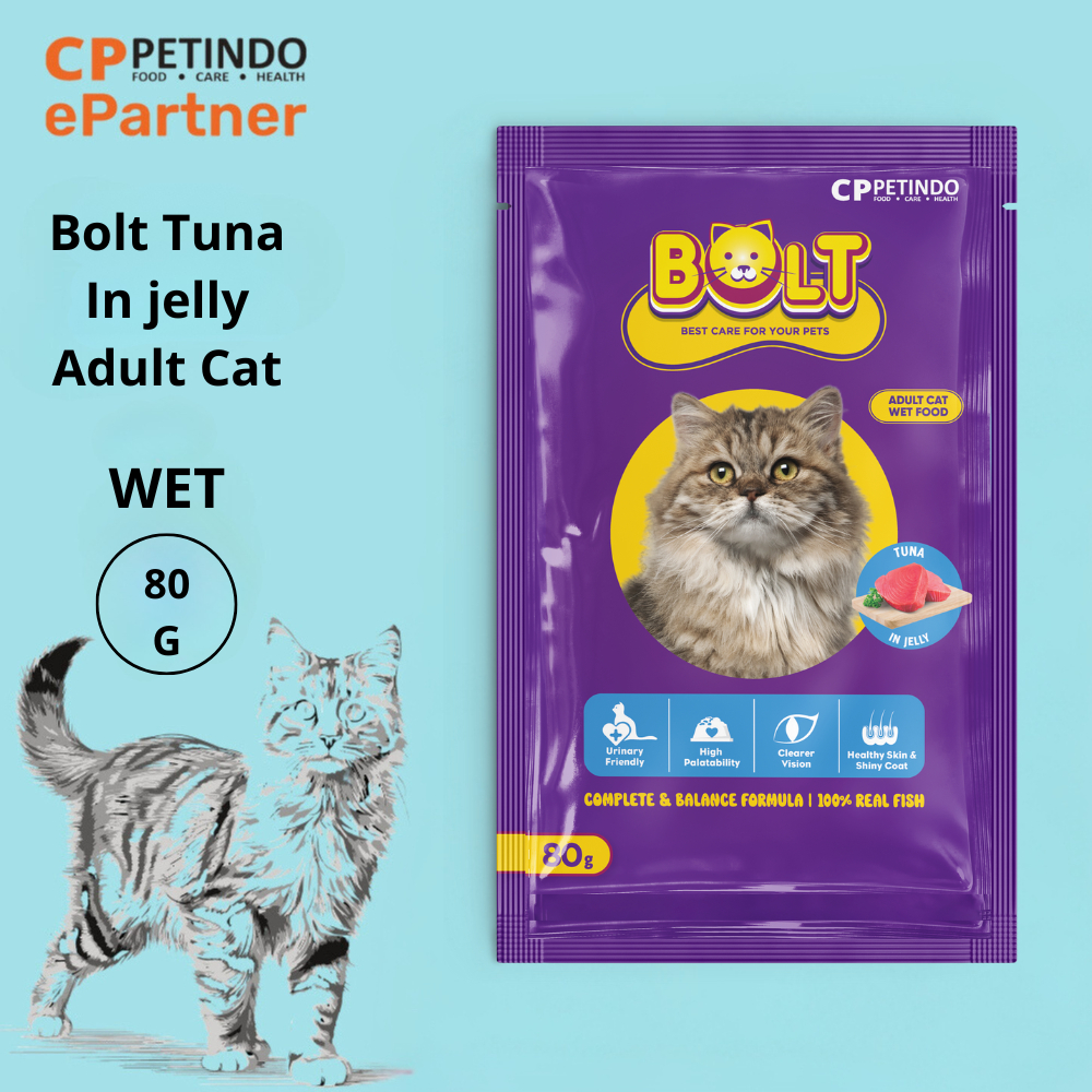 CPPETINDO Bolt Pouch Tuna Jelly 80 gr