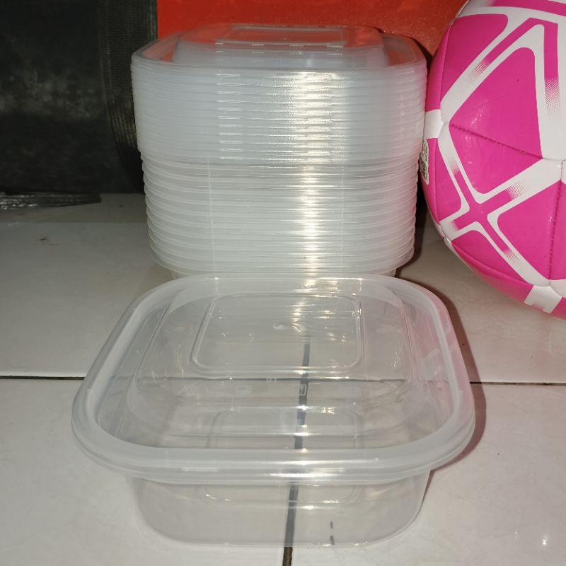 Thinwall 600ml square (5pcs)