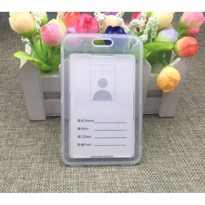 

ID CARD HOLDER FRAME , NAME TAG PLASTIK TEBAL