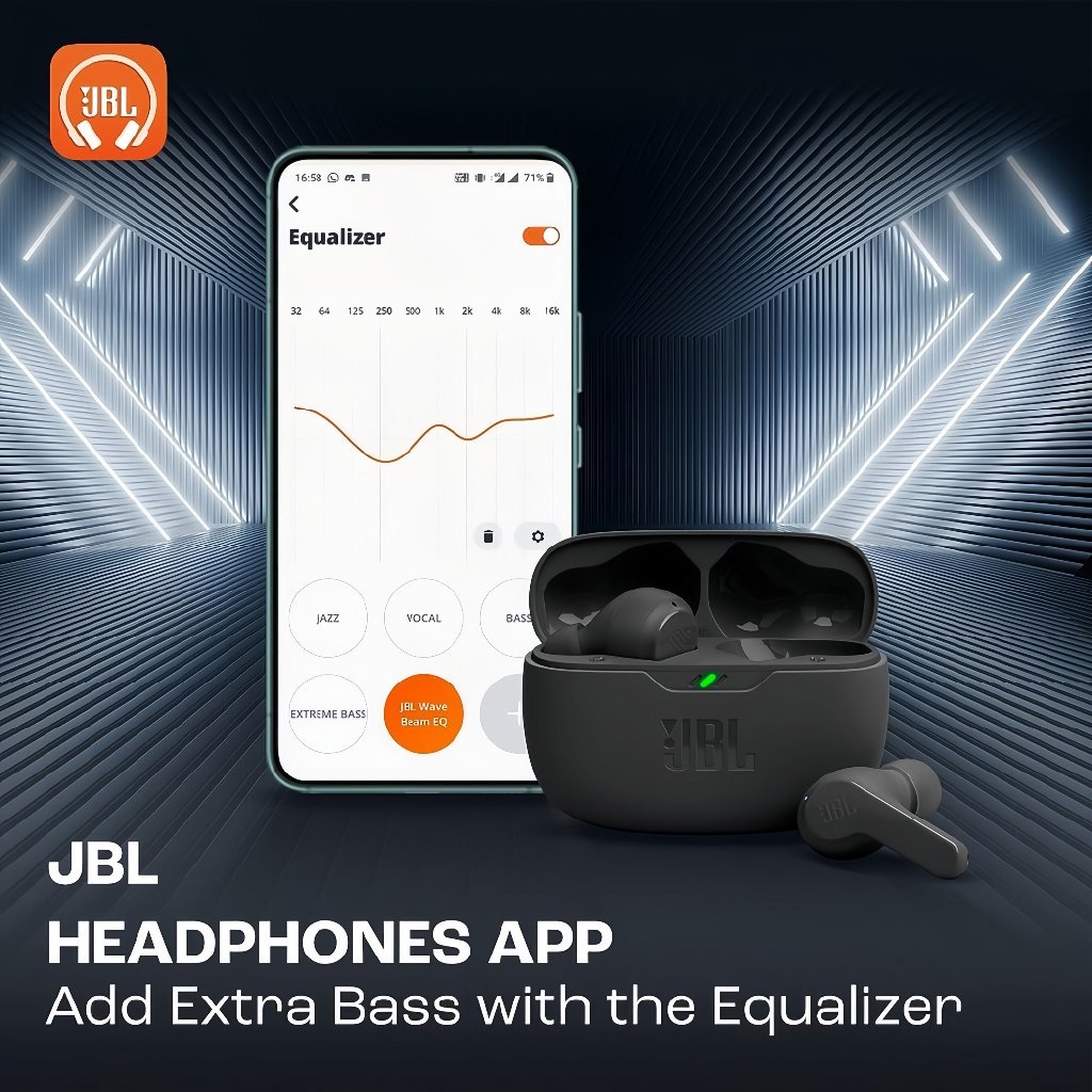 Best Sale [ Original 100%] In Stock Jbl Wave 200Tws True Wireless Earbuds/Bluetooth Earbuds Earphone