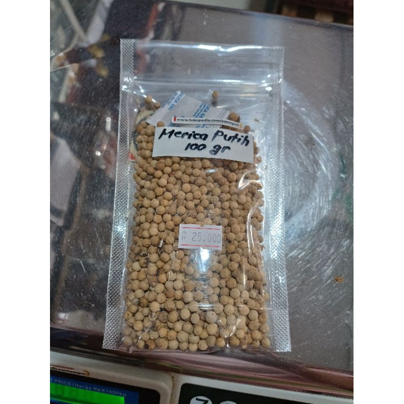 

Merica Putih 100gr