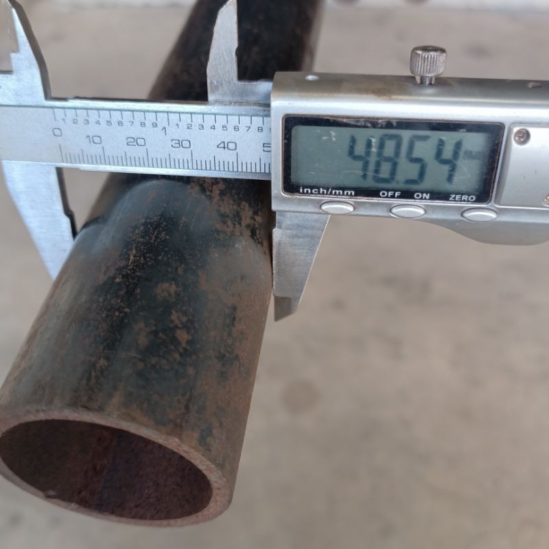 Pipa Besi OD 48,7 mm ID 41 mm Panjang 60 cm