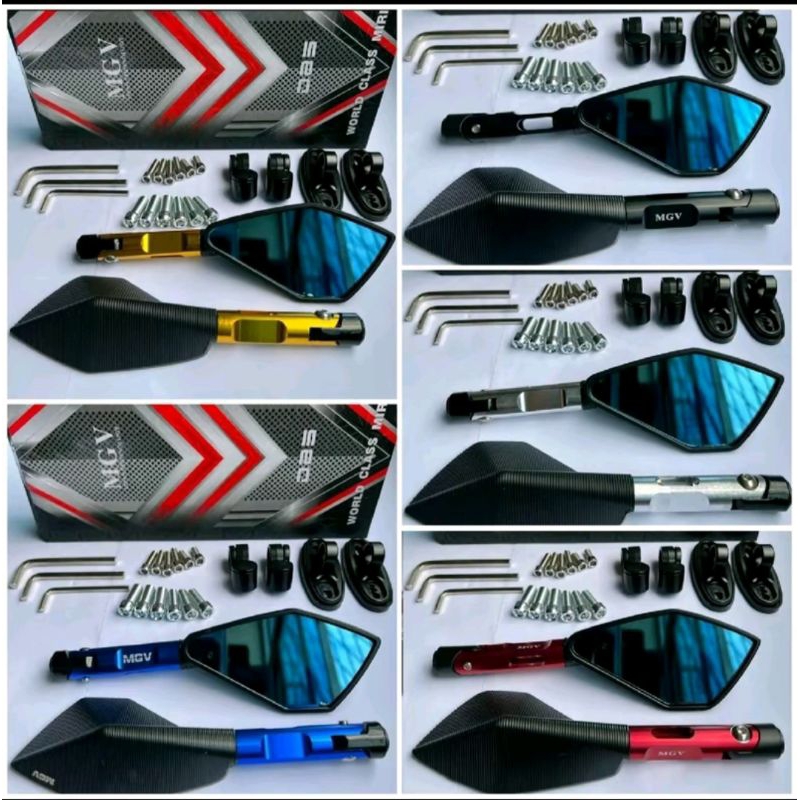 Spion mgv spion Tomok kaca kecil v2 spion Tomok kecil cnc motor universal