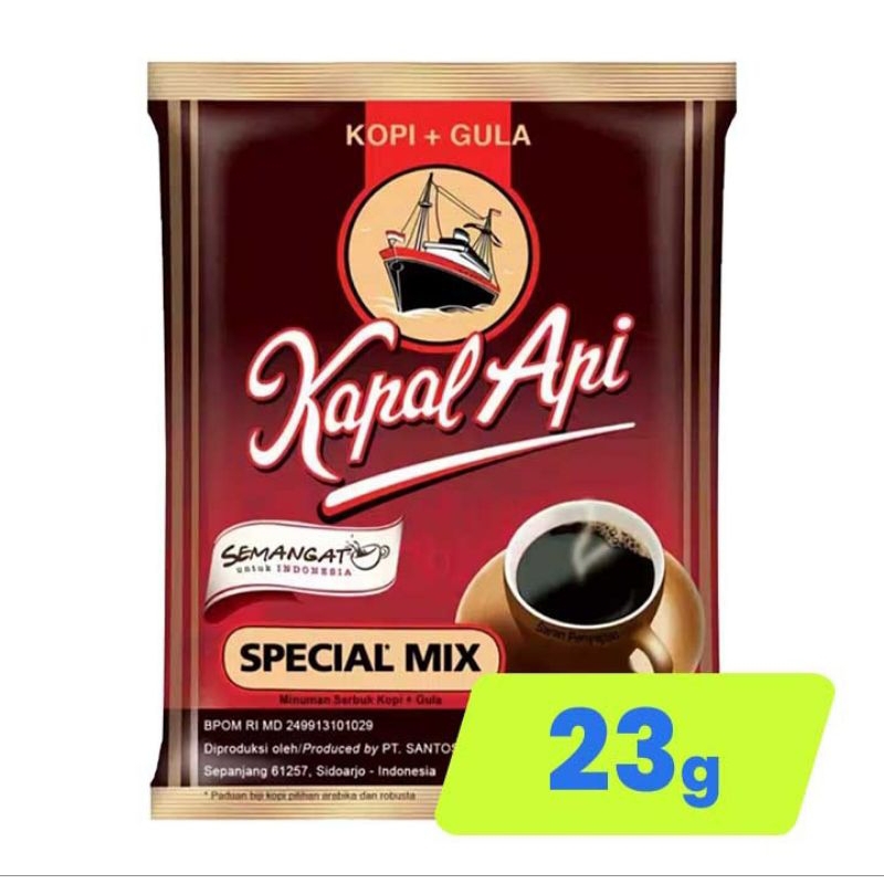 

Kapal Api Kopi Special Mix 1 dus
