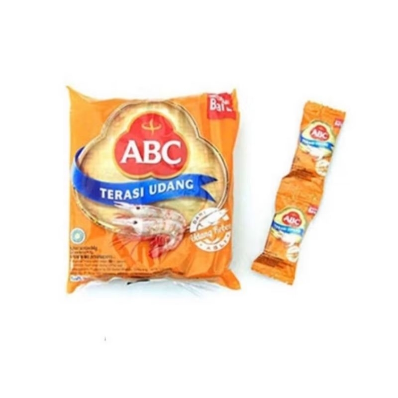 

Terasi Udang ABC 1 Pack Isi 20 Sachet
