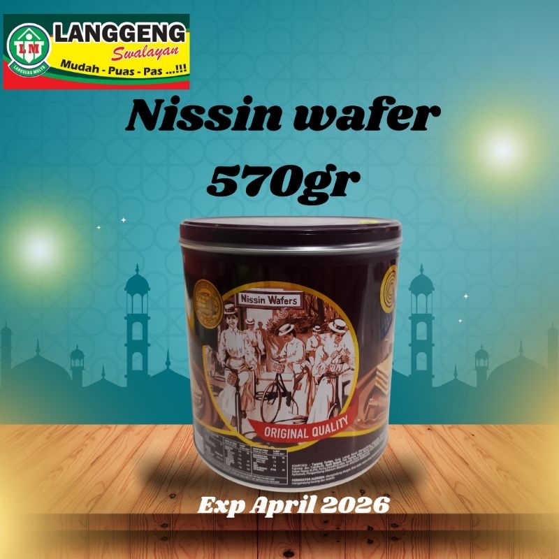

Nissin Wafer 570gr