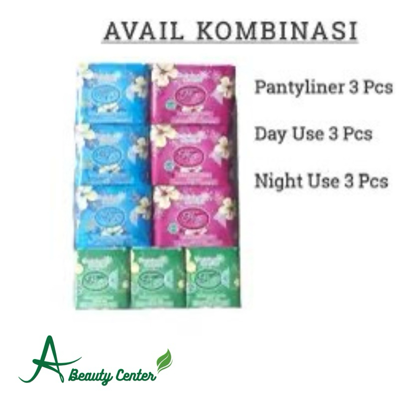 AVAIL KOMBINASI |AVAIL HIJAU,AVAIL BIRU,AVAIL MERAH| SATU SLOP/9 Pack