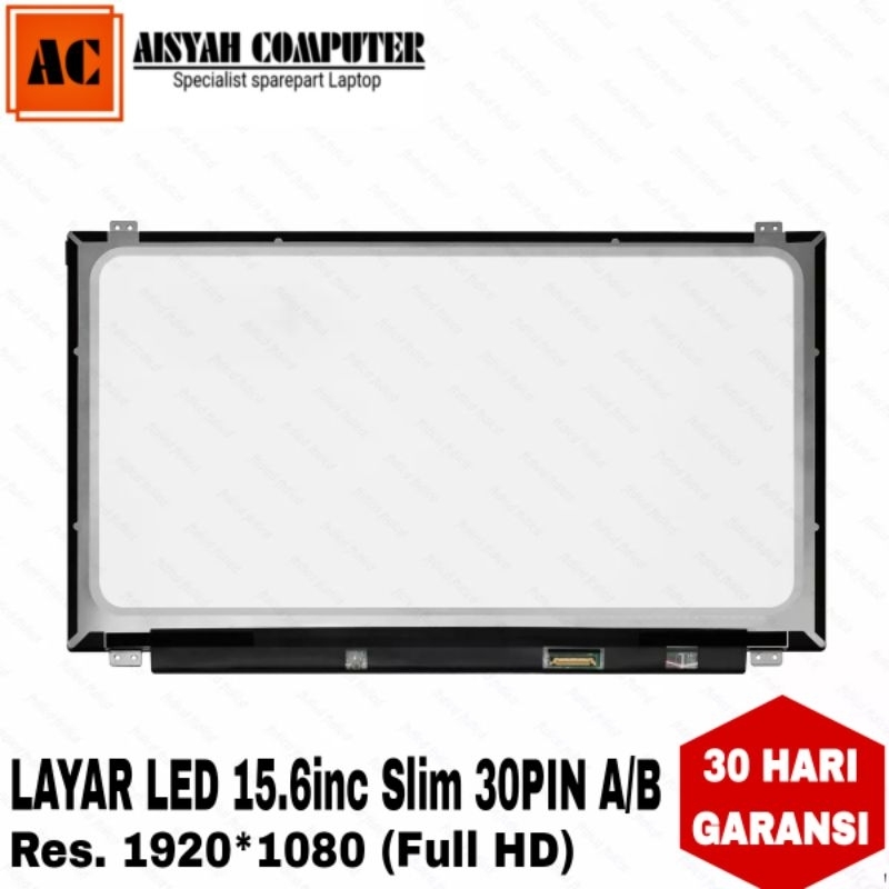 Laptop LCD NV156FHM-N41 NV156FHM-N32 NV156FHM-N42 NV156FHM-N43 HB156FH1-402 HB156FH1-301 - 15" FHD