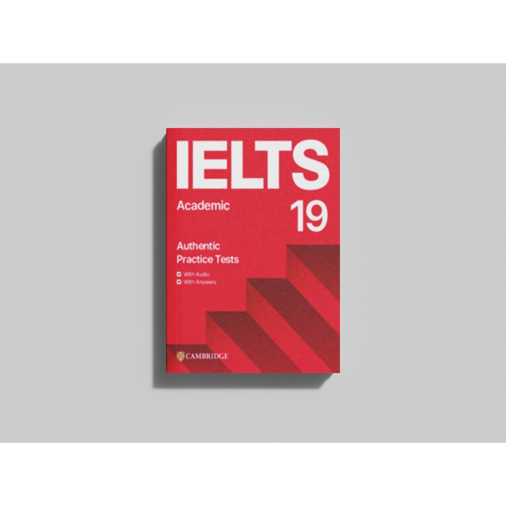 Cambridge IELTS 19 Academic, Buku Cetak, Cambridge IELTS Soft Cover Free Audio