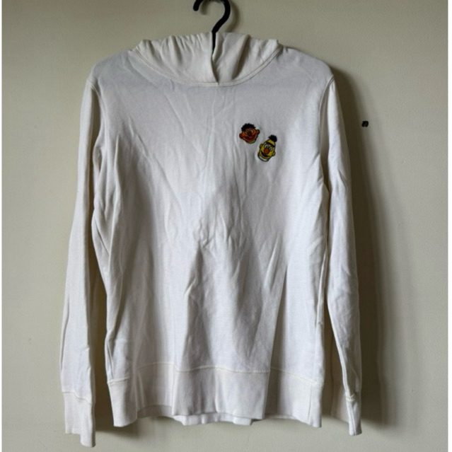 uniqlo hoodie kaws sesame street