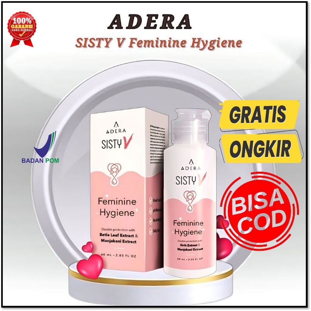 

ADERA SIS V Feminine Hygiene Original Sabun Pembersih Area Kewanitaan Mengurangi Bau dan Gatal sisty v