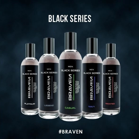 Braven Black Eau De Parfum 100ML Parfum Pria | Parfum Cowok EDP