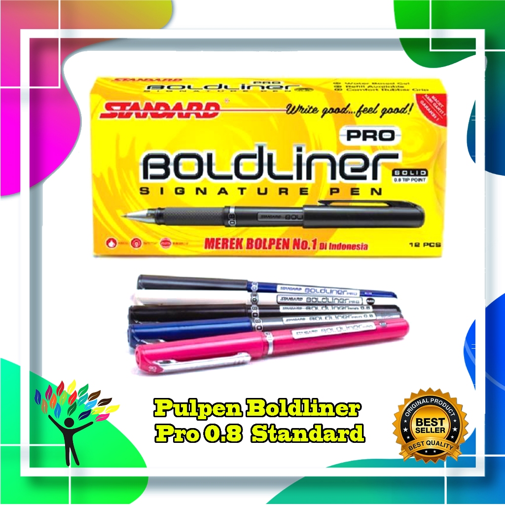 

Pulpen Boldliner Pro 0.8 - Standard ORIGINAL