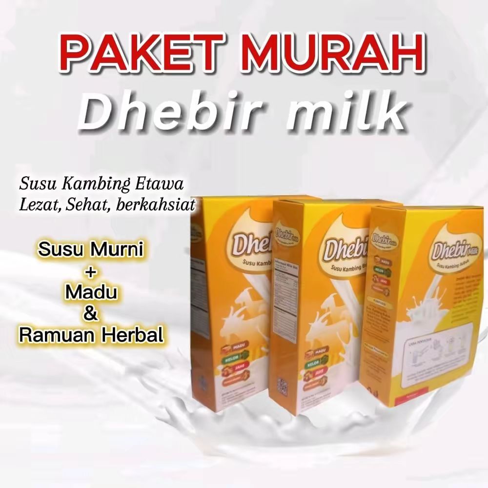 

Susu Bubuk Dhebir Milk, susu Kambing Etawa yang Lezat, Nikmat, dan Berkhasiat.