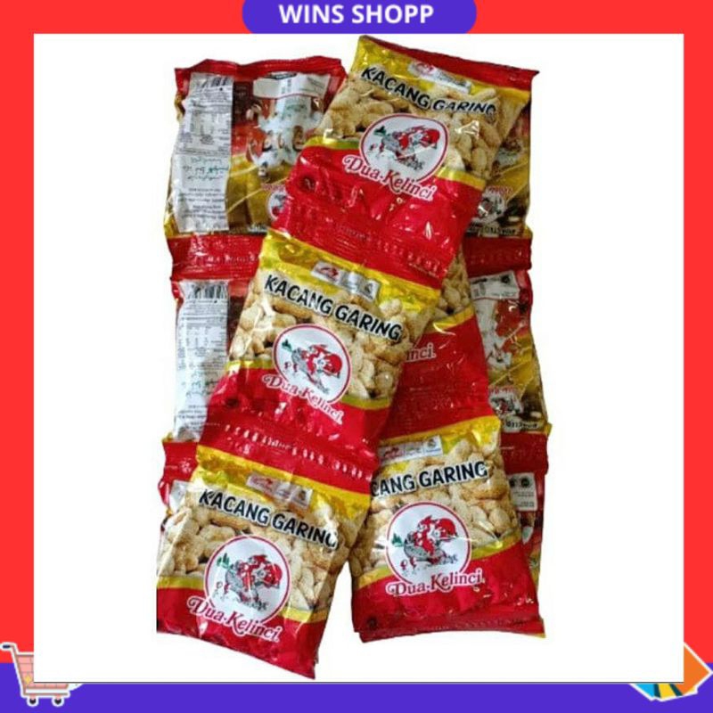 

KACANG GARING DUA KELINCI RENCENGAN ISI 10 PCS