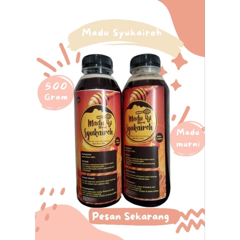

Madu murni syukairoh 500ml