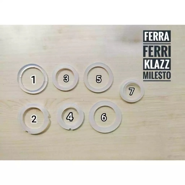 Gemilai breville ferra latino klazz milesto wpm iriana elegant seal gasket karet mesin kopi coffee m