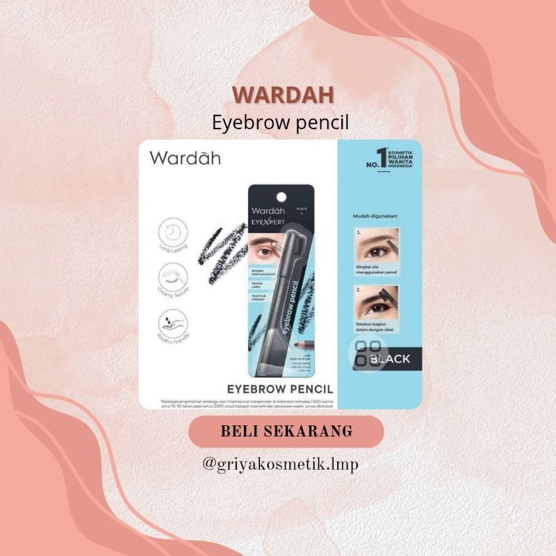 wardah eyebrow pencil